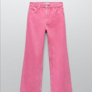 NWOT Pink Zara Jeans
